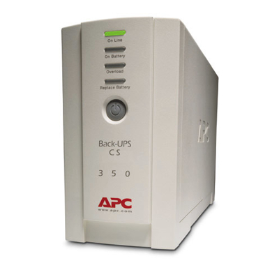 Afbeelding van APC Back UPS 350VA noodstroomvoeding 4x C13 uitgang, USB (BK350EI)