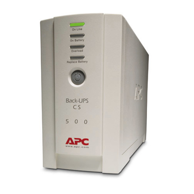 Afbeelding van APC Back UPS 500VA noodstroomvoeding 4x C13 uitgang, USB (BK500EI)