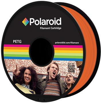 Afbeelding van Polaroid 3d Universal Petg Filament, 1 Kg, Oranje Filament