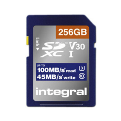 Afbeelding van MicroSDXC / SD Geheugenkaart 128 GB Integral