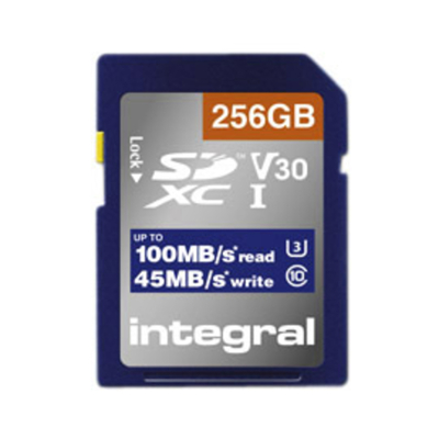 Afbeelding van High Speed SDHC/XC V30 UHS I U3 64GB SD memory card Integral