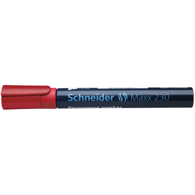 Afbeelding van Viltstift Schneider Maxx 230 rond 1 3mm rood