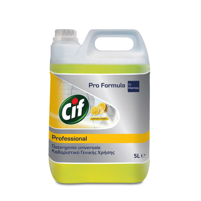 Afbeelding van Cif allesreiniger citroenfris, fles van 5 liter