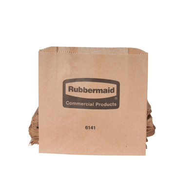Afbeelding van Afvalzakjes, Rubbermaid, model: VB 006141, 5 stuks per verpakking, bruin