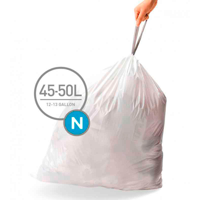 Afbeelding van Afvalzakken 45 50 liter (N), Simplehuman