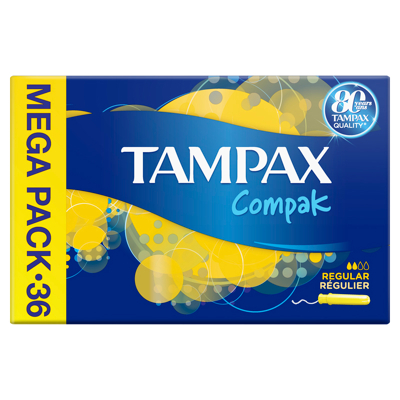 Afbeelding van Tampax Tampons Compact regular,