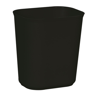Afbeelding van Vuurbestendige papierbak 13,2 ltr, Rubbermaid, model: VB 002541, zwart