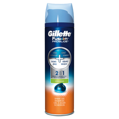 Afbeelding van Gillette Fusion ProGlide 2 in 1 Verkoelende Scheergel 200 ml