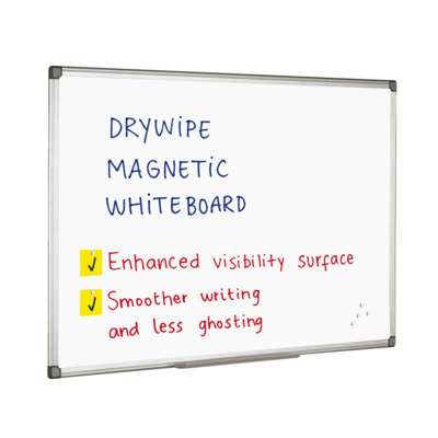 Afbeelding van Whiteboard Quantore 30x45cm magnetisch gelakt staal