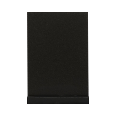 Afbeelding van Krijtbord Europel tafelmodel A4 staand zwart