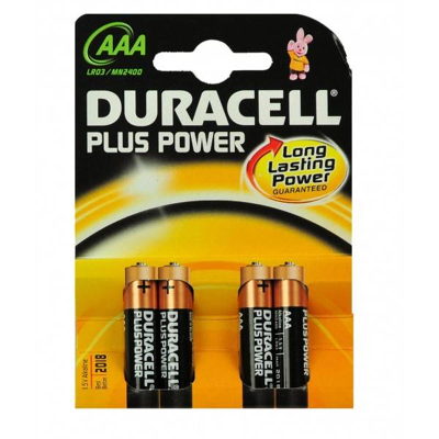 Afbeelding van Duracell Plus AAA Batterijen DURA197101
