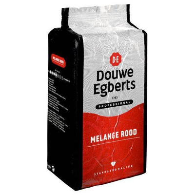 Afbeelding van Koffie Douwe Egberts snelfiltermaling Melange Rood 1kg