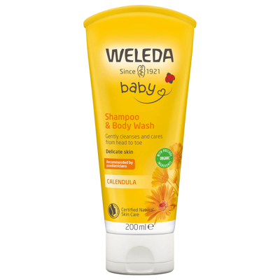 Image of Weleda Baby Calendula Shampoo &amp; Bodywash 200ml