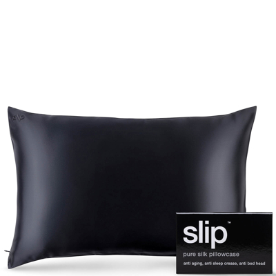 Imagem de Slip Silk Pillowcase Queen (Various Colours) Black