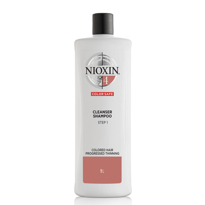 Imagem de NIOXIN 3 Part System 4 Cleanser Shampoo for Coloured Hair with Progressed Thinning 1000ml