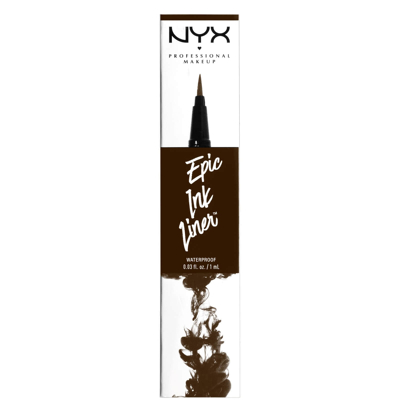 Imagem de Delineador Epic Ink da NYX Professional Makeup Brown
