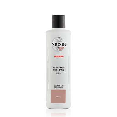 Imagem de NIOXIN 3 Part System Shampoo de Limpeza para Cabelos Coloridos com Desbaste Ligeiro 300ml