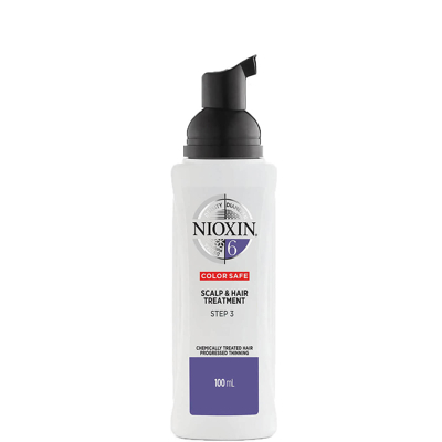 Imagem de NIOXIN 3 Part System 6 Scalp and Hair Treatment for Chemically Treated with Progressed Thinning 100ml