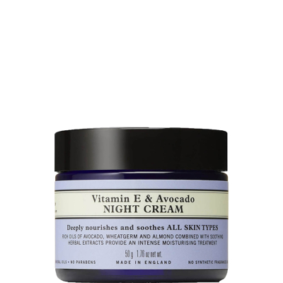 Image of Neal&#039;s Yard Remedies Vitamin E &amp; Avocado Night Cream 50g