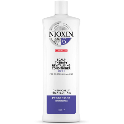 Imagem de NIOXIN 3 Part System 6 Scalp Therapy Revitalising Conditioner for Chemically Treated Hair with Progressed Thinning 1000ml