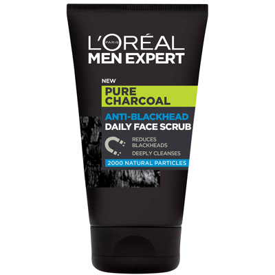 Imagem de L&#039;Oréal Paris Men Expert Pure Charcoal Anti Blackhead Daily Face Scrub 100ml