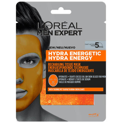 Imagem de L&#039;Oréal Paris Men Expert Hydra Energetic Tissue Mask 30g