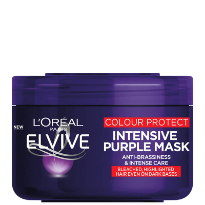 Image of L&#039;Oreal Elvive Colour Protect Anti Brassiness Purple Mask 250ml