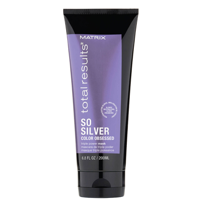 Imagem de Matrix Total Results So Silver Purple Toning Hair Mask for Blonde, and Grey 200ml