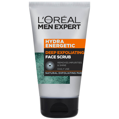 Image of L&#039;Oreal Men Expert Hydra Energetic Deep Exfoliating Face Scrub 100ml