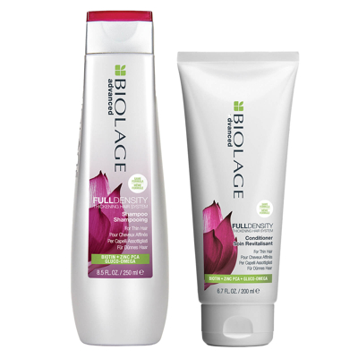 Imagem de Biolage Advanced FullDensity Thickening Shampoo (250ml) and Conditioner (200ml) Duo Set for Thin Hair