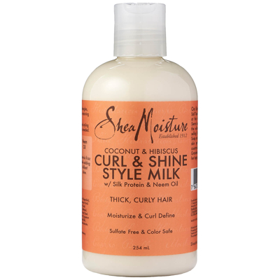 Image of Shea Moisture Coconut &amp; Hibiscus Curl Style Milk 254ml