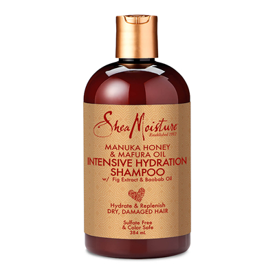 Image of Shea Moisture Manuka Honey &amp; Mafura Oil Intensive Hydration Shampoo 384ml