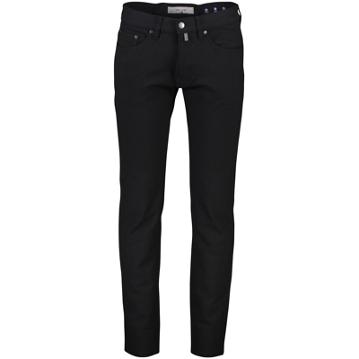 Afbeelding van Pierre Cardin jeans heren slim fit zwart effen 38/34