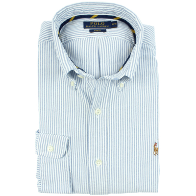 Afbeelding van Polo Ralph Lauren Overhemd lichtblauw gestreept