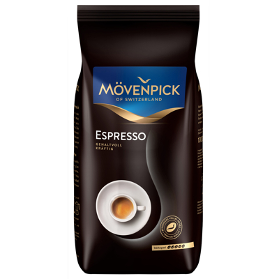Billede af Mövenpick Espresso 1 kg hele kaffebønner