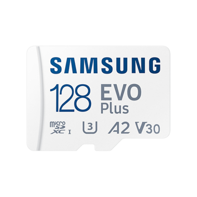 Imagen de Samsung EVO Plus microSDXC 128GB + Adaptador de Tarjeta SD