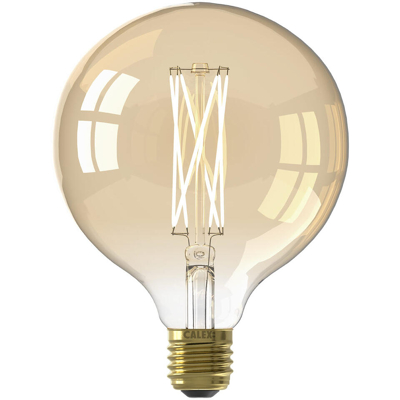 Afbeelding van LED lamp E27 Globe Calex (4.5W, 470lm, 2100K, Dimbaar, Goud)