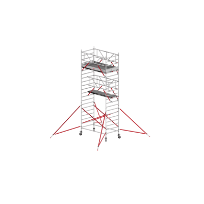 Afbeelding van Rolsteiger Altrex RS TOWER 52 SafeQuick L245xB135cm 7.20m werkhoogte Houten platformen