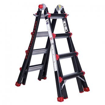 Afbeelding van BigOne multifunctionele ladder TacTic 4x4 sporten