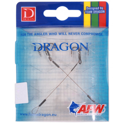 Afbeelding van Dragon Treble Hook 1x7 AFW Surfstrand Stingers 10cm Size 4 13kg, 2 stuks! Stinger