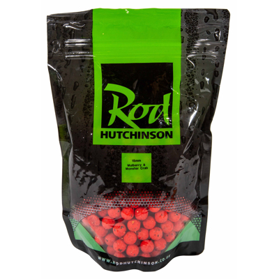 Afbeelding van Rod Hutchinson Readymades Mulberry &amp; Monster Crab 15mm 1kg Boilies