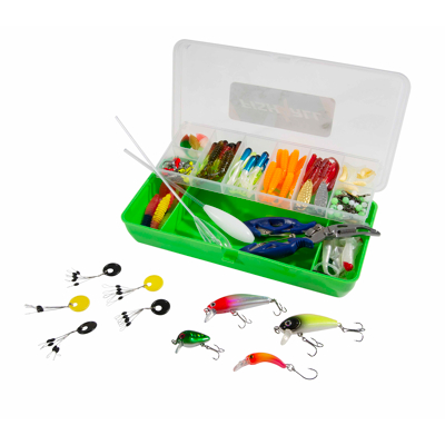 Afbeelding van Fish4All Trout Lure Box (151pcs) Forel kunstaas