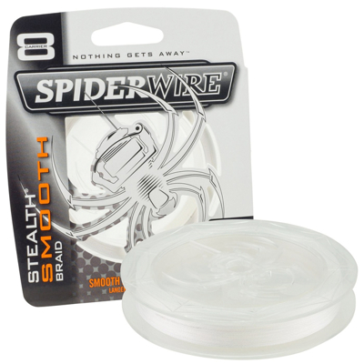 Afbeelding van Spiderwire Stealth Smooth 8 &#039;Translucent&#039; 0.33mm 150m Gevlochten lijn