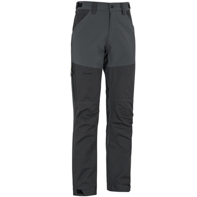 Afbeelding van Fladen Trousers Authentic 3.0 4 Way Stretch Grey/Black M Visbroek