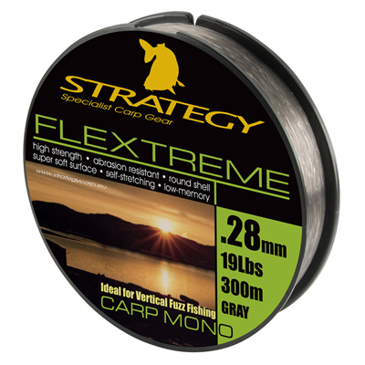 Afbeelding van Strategy Flextreme 300m Spoel 0,35mm Nylon vislijn