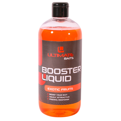 Afbeelding van Ultimate Baits Booster Liquid 500ml Exotic Fruits Boilie flavours