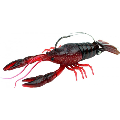 Afbeelding van River2Sea Creature Baits Clackin&#039; Crayfish Red 9cm (18g) Shad