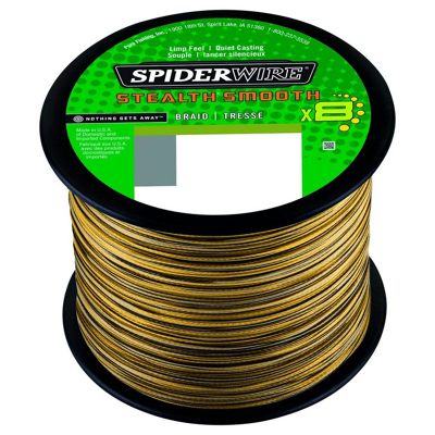 Afbeelding van Spiderwire Stealth Smooth 8 Camo Gevlochten lijn 0.11mm / 10.3kg (2000m)