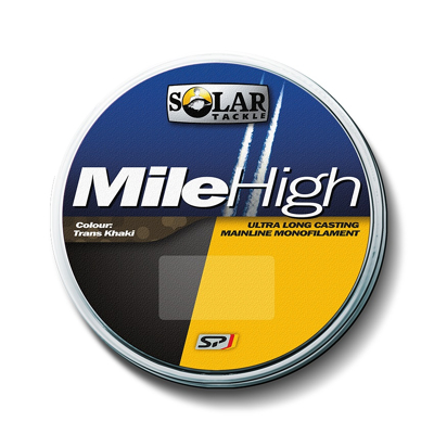 Afbeelding van Solar SP C Tech Mile High Mono 17Lb, 1000M Spool (0.37Mm Diameter) Nylon vislijn