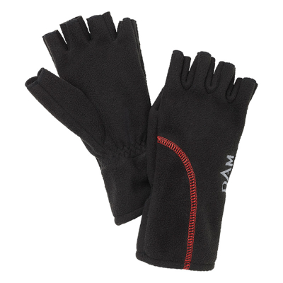 Afbeelding van Dam Windproof Half Finger Gloves M Vis handschoenen